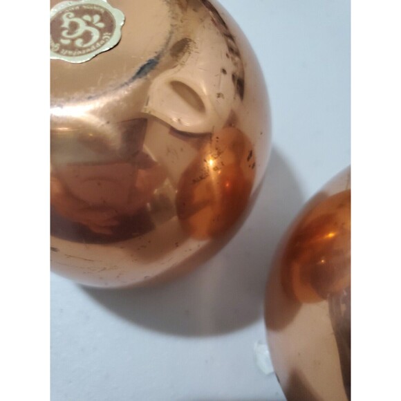 COPPERCRAFT GUILD ROLY PLANTER CANDLEHOLDER COPPER CUPS Set Of 2 - Picture 9 of 9